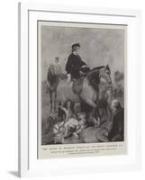 The Queen in Windsor Forest-Edwin Landseer-Framed Giclee Print