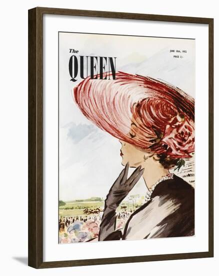 The Queen, June 1952-The Vintage Collection-Framed Giclee Print