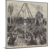 The Queen Laying the Foundation-Stone of the New Hall of the Royal Albert Orphan Asylum, at Bagshot-Charles Robinson-Mounted Giclee Print