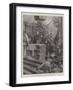 The Queen Laying the Foundation-Stone of the New Law Courts, at Birmingham-William Heysham Overend-Framed Giclee Print