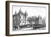 The Queen Leaving Holyrood Palace, Edinburgh, 1886-null-Framed Giclee Print