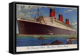 The Queen Mary-null-Framed Stretched Canvas