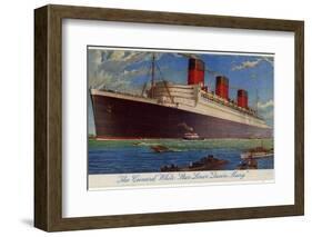 The Queen Mary-null-Framed Photographic Print