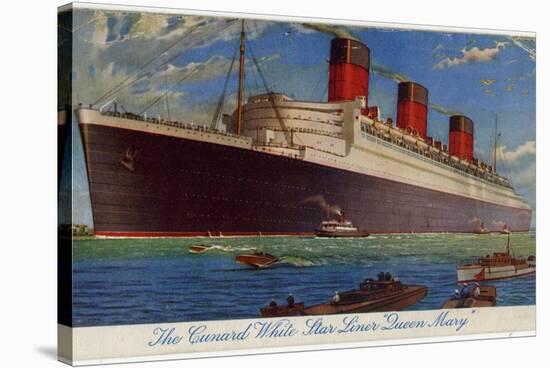 The Queen Mary-null-Stretched Canvas