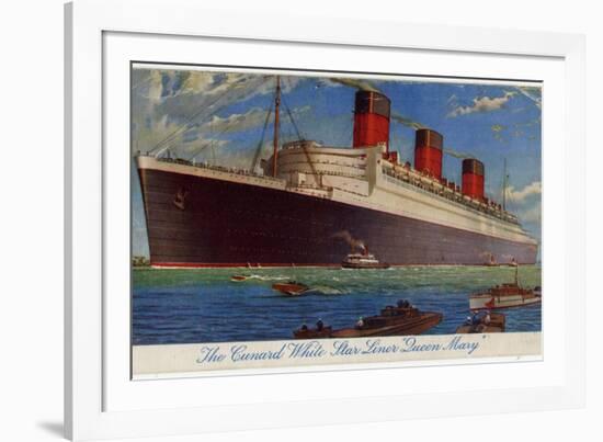 The Queen Mary-null-Framed Photographic Print