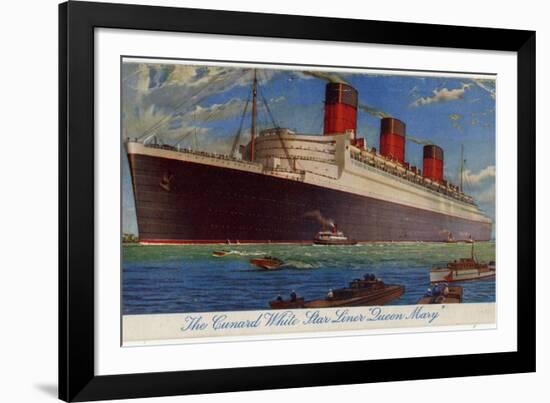 The Queen Mary-null-Framed Photographic Print