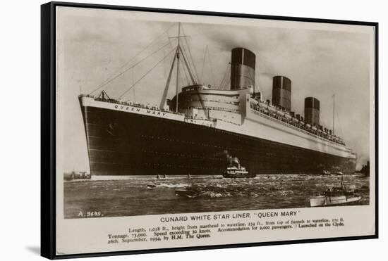 The Queen Mary-null-Framed Stretched Canvas