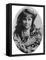The Queen Mother at Seven Years Old, 1907-null-Framed Stretched Canvas