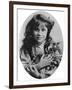 The Queen Mother at Seven Years Old, 1907-null-Framed Premium Giclee Print