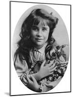 The Queen Mother at Seven Years Old, 1907-null-Mounted Giclee Print
