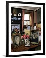 The Queen Mother's Sitting Room, Glamis Castle, Highland Region, Scotland, United Kingdom-Adam Woolfitt-Framed Premium Photographic Print