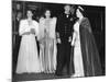 The Queen Mother with her family at Royal Command Performance-Associated Newspapers-Mounted Photo