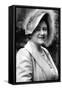 The Queen Mother with her honorary music degree-Associated Newspapers-Framed Stretched Canvas