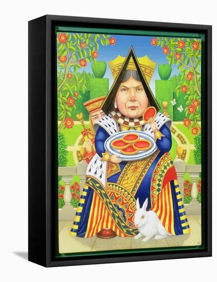 The Queen of Hearts, 2001-Frances Broomfield-Framed Stretched Canvas