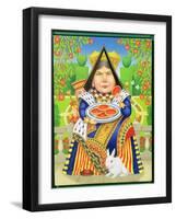 The Queen of Hearts, 2001-Frances Broomfield-Framed Giclee Print