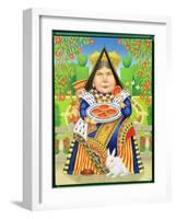 The Queen of Hearts, 2001-Frances Broomfield-Framed Giclee Print
