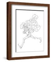 The Queen of Hearts-Charles Robinson-Framed Premium Giclee Print