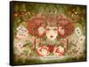 The Queen of Hearts-Linda Ravenscroft-Framed Stretched Canvas