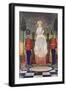 The Queen of Make-Believe-Richard B Ogle-Framed Art Print