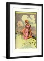 The Queen of Oogaboo-John R. Neill-Framed Art Print