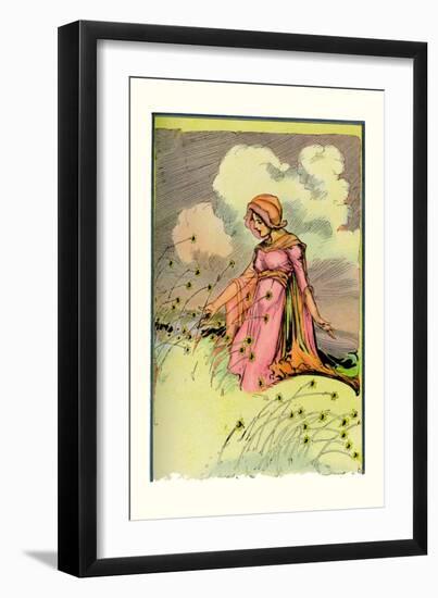 The Queen of Oogaboo-John R. Neill-Framed Art Print