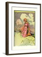 The Queen of Oogaboo-John R. Neill-Framed Art Print