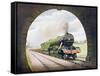 The 'Queen of Scots' of the North Eastern Railway, Illustration from 'The Wonder Book of…-English School-Framed Stretched Canvas