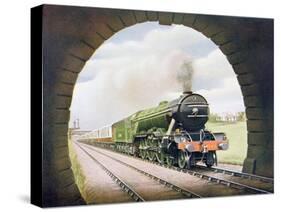 The 'Queen of Scots' of the North Eastern Railway, Illustration from 'The Wonder Book of…-English School-Stretched Canvas