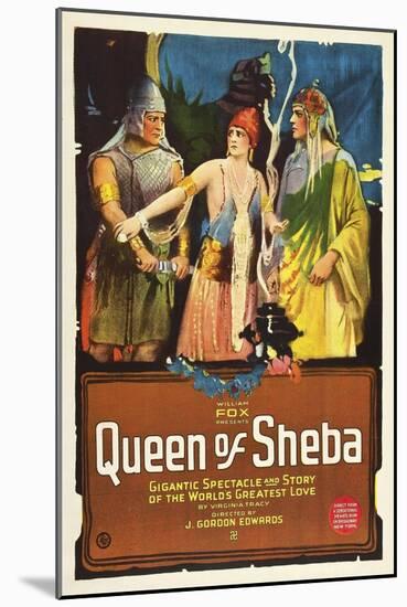 The Queen of Sheba, 1921-null-Mounted Giclee Print