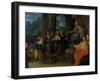 The Queen of Sheba before Solomon, before 1640-Frans Francken II-Framed Giclee Print