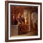 The Queen of Sheba before Solomon, C.1640-Nikolaus Knüpfer-Framed Giclee Print