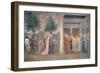 The Queen of Sheba Worshipping the Wood of the True Cross-Piero della Francesca-Framed Giclee Print