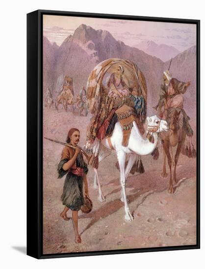 The Queen of the Caravan-Joseph-Austin Benwell-Framed Stretched Canvas
