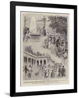 The Queen of the European Spas, Scenes in Carlsbad-null-Framed Giclee Print