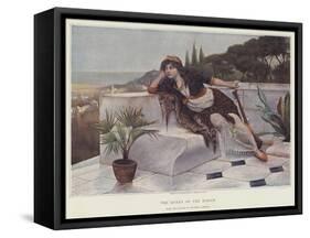 The Queen of the Harem-Delapoer Downing-Framed Stretched Canvas