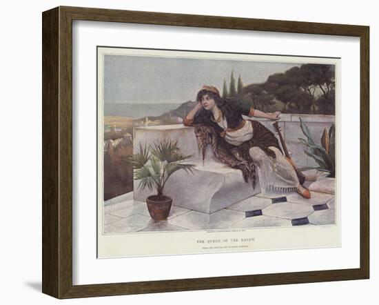 The Queen of the Harem-Delapoer Downing-Framed Giclee Print