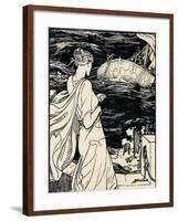 'The Queen of the Magic Clew', c1900-John Dickson Batten-Framed Giclee Print