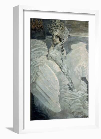 The Queen of the Swans-Mikhail Aleksandrovich Vrubel-Framed Giclee Print