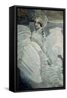 The Queen of the Swans-Mikhail Aleksandrovich Vrubel-Framed Stretched Canvas