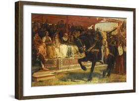 The Queen of the Tournament, 1885-Frank William Warwick Topham-Framed Giclee Print