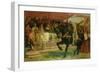 The Queen of the Tournament, 'Ivanhoe'-Frank Topham-Framed Giclee Print