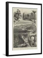The Queen on the Riviera, Views About Mentone-null-Framed Giclee Print