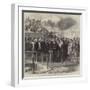 The Queen Opening the Sluice of the Aberdeen New Waterworks-null-Framed Giclee Print