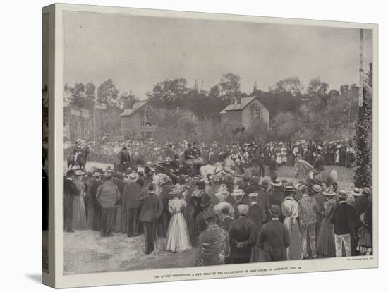 The Queen Presenting a New Road to the Inhabitants of East Cowes, on Saturday, 23 July-null-Stretched Canvas