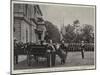 The Queen Presenting New Colours to the Royal Marine Light Infantry at Osborne-null-Mounted Giclee Print