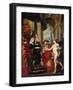 The Queen Receiving Offers of Peace-Peter Paul Rubens-Framed Giclee Print