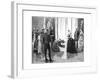 The Queen Receiving the Burmese Embassy, Mid-Late 19th Century-William Barnes Wollen-Framed Giclee Print