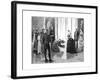 The Queen Receiving the Burmese Embassy, Mid-Late 19th Century-William Barnes Wollen-Framed Giclee Print