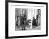 The Queen Receiving the Burmese Embassy, Mid-Late 19th Century-William Barnes Wollen-Framed Giclee Print