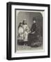 The Queen-Regent of Spain and Her Three Children-null-Framed Giclee Print